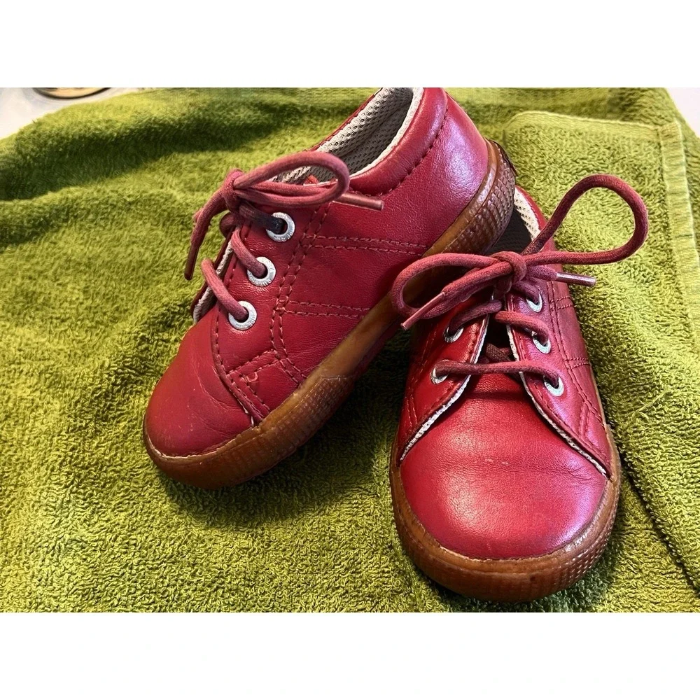 Red SUPERGA Toddler‎ Children Sneakers Size 21